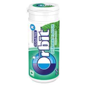 Wrigleys Orbit Spearmint Sugarfree Bottle 22G