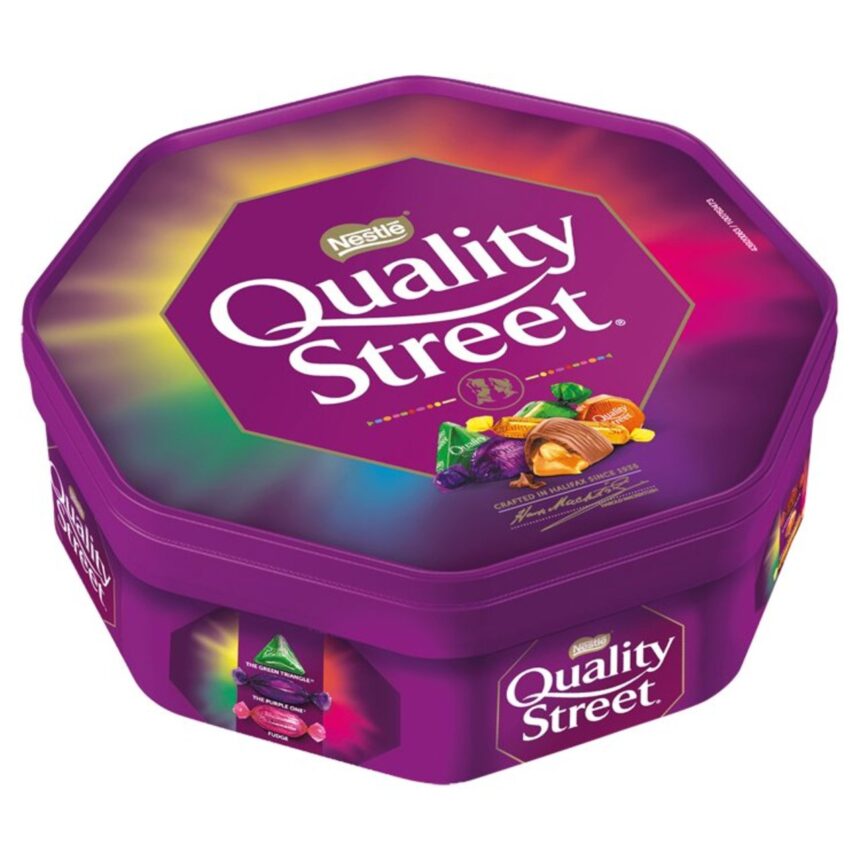 Quality Street Tub 600G The Chocolate House