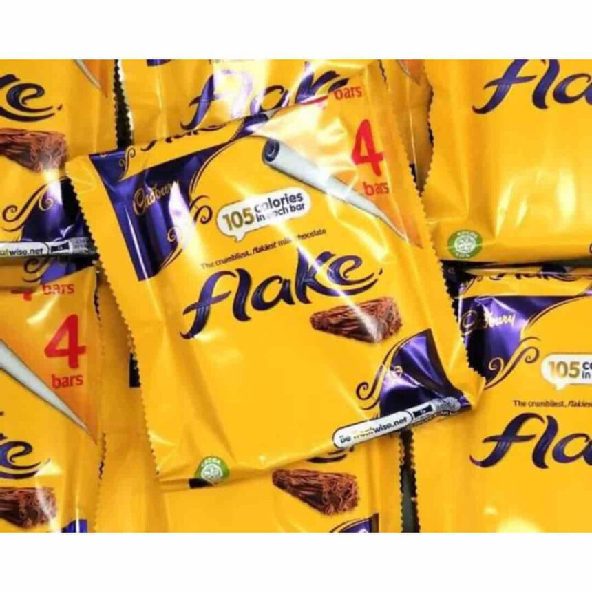 Cadbury Flake 4 Pack 102G The Chocolate House