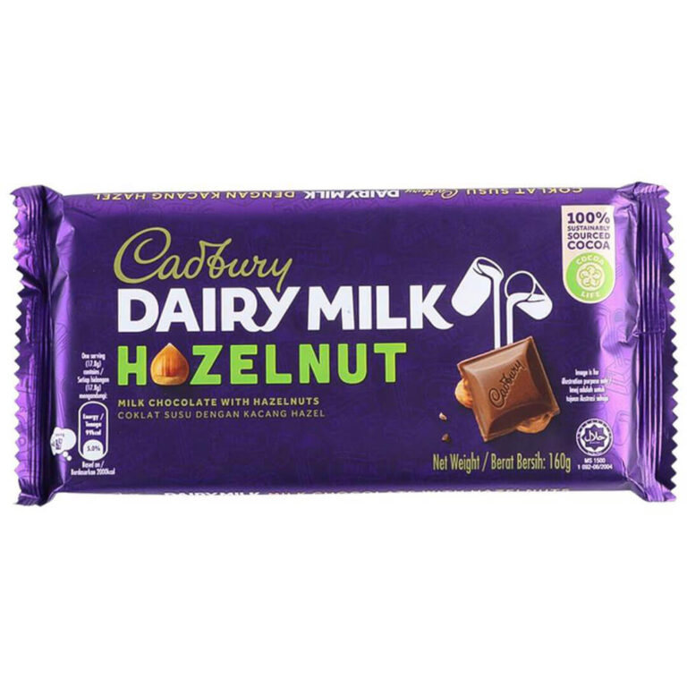 Cadbury Dairy Milk Hazelnut Chocolate 160G