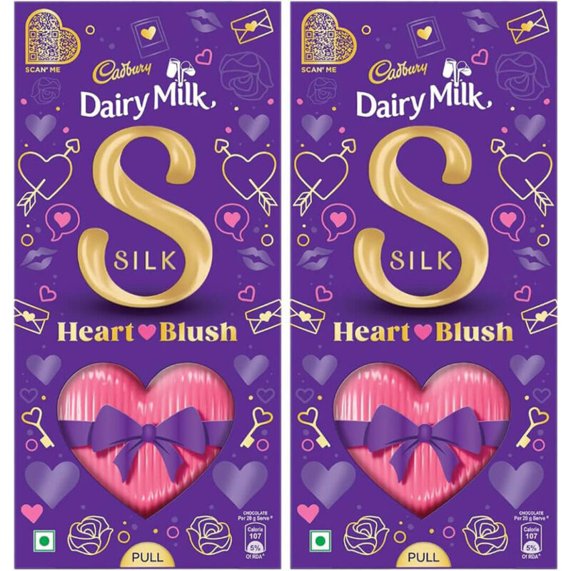 Cadbury Silk Heart Blush 250G The Chocolate House