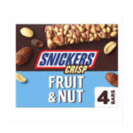 Snickers Crisp Fruit & Nut 4 Bars 128G