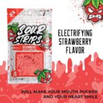 Sour Strips Strawberry 96G - Image 2
