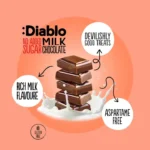 Diablo Sugar Free Milk Chocolate 85G - Image 4