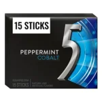 Wrigleys 5 Gum Peppermint Cobalt 15 Pack