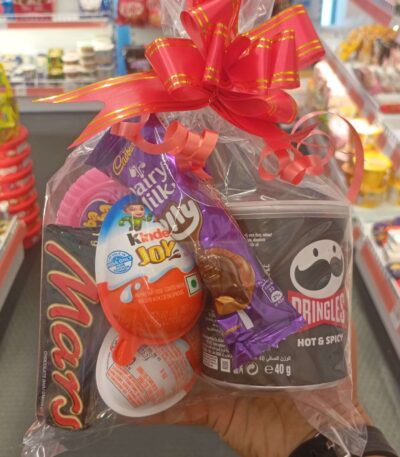 Rs. 3150 Gift Pouch Chocolates & Snacks Gift Pack in Sri Lanka