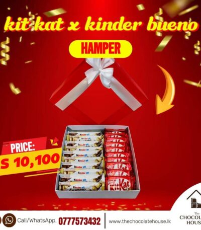 KitKat & Kinder Bueno Gift Hamper | Chocolate Gift Sri Lanka