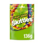skittles sour pouch 136g