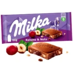 Milka Raisins & Nuts 90G - Image 2