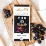 Lindt Mild 70% Dark Chocolate 100G - Image 3