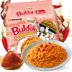 Buldak Rose Spicy Ramen Family Pack 700G - Image 2