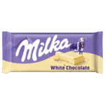 Milka White Chocolate Bar 90G