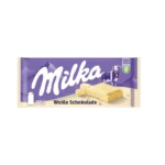 Milka White Chocolate Bar 90G - Image 2