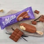 Milka Vanilla & Chocolate Swirl Ice Cream Stick 65G - Image 3