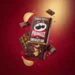 Pringlez Crunchy Salted Chips Milk Chocolate Bar 140G - Image 2