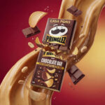 Pringlez Peanut Butter & Salted Chips Milk Chocolate Bar 140G - Image 2