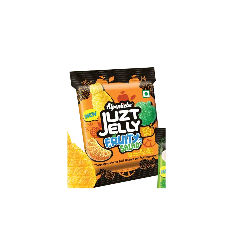 7cda9735dedf4357f31ad16f3ed61d9c.png Juzt Jelly Fruity Salad 22.8G - Image 1