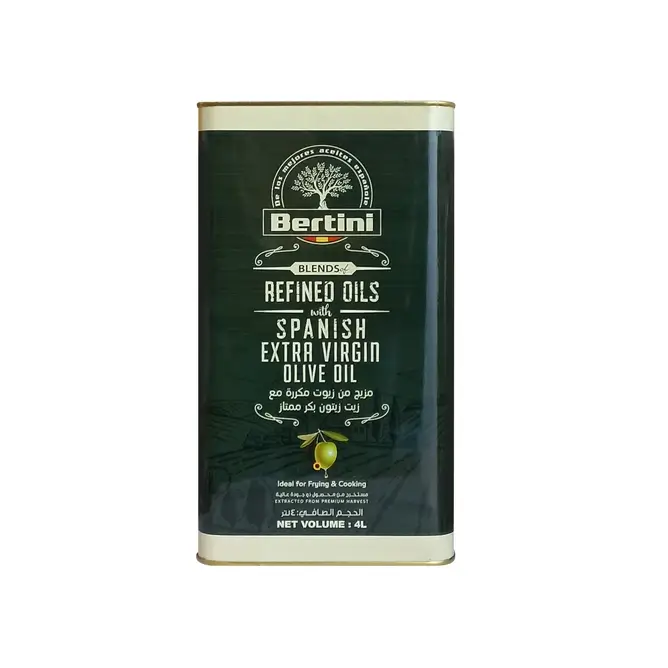 bdlpbertiniolinve Bertini Olive Oil Can 4Ltr - Image 1